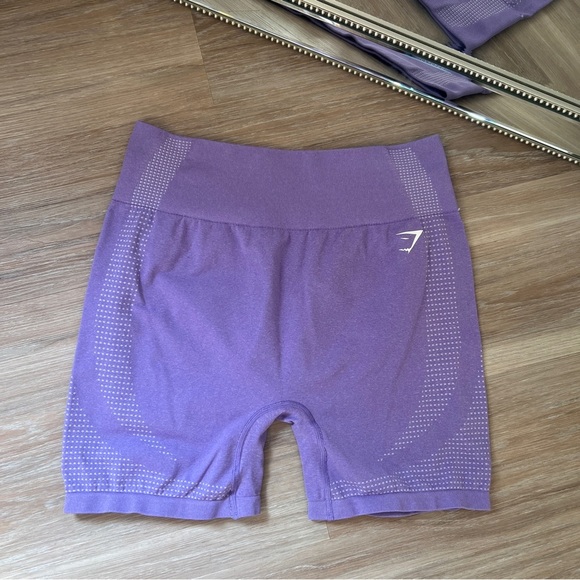 Gymshark Vital Seamless Shorts – Functional Purple Marl  xl - Picture 4 of 8